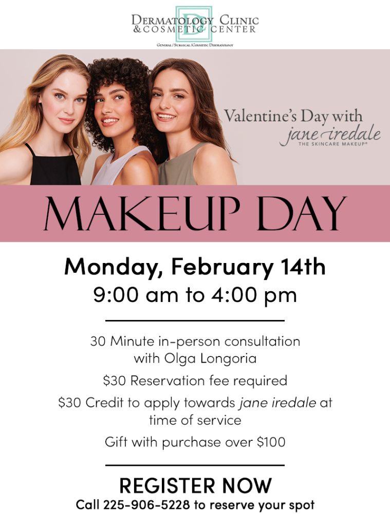 Jane Iredale Makeup Day February 14th